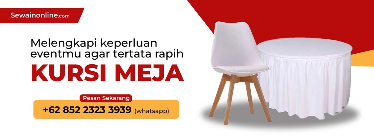 Sewa Kursi dan Meja di Bandung